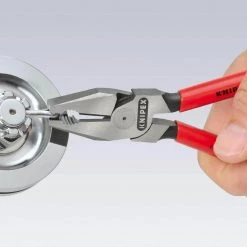 7 in. High Leverage Combination Pliers by KNIPEX -KNIPEX Sales Store knipex all trades cutting pliers 02 01 180 1f 1000