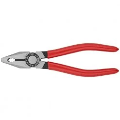 7 in. Heavy Duty Forged Steel Combination Pliers with 60 HRC Cutting Edge by KNIPEX -KNIPEX Sales Store knipex all trades cutting pliers 03 01 180 1f 1000