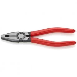 7 in. Heavy Duty Forged Steel Combination Pliers with 60 HRC Cutting Edge by KNIPEX