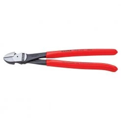 Heavy Duty Forged Steel 10 in. High Leverage Diagonal Cutters with 64 HRC Cutting Edge by KNIPEX