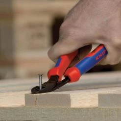 10 in. H Leverage Diagonal Cutters with Dual Comfort Grips and Tether Attachment by KNIPEX 15 10 in. H Leverage Diagonal Cutters with Dual Comfort Grips and Tether Attachment by KNIPEX -KNIPEX Sales Store knipex all trades cutting pliers 74 02 250 t bka 31 1000