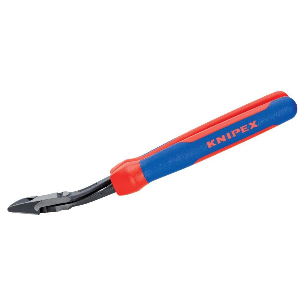 10 in. H Leverage Diagonal Cutters with Dual Comfort Grips and Tether Attachment by KNIPEX 2 10 in. H Leverage Diagonal Cutters with Dual Comfort Grips and Tether Attachment by KNIPEX - Image 2