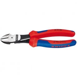 7-1/4 in. High Leverage Diagonal Cutters with Comfort Grip by KNIPEX