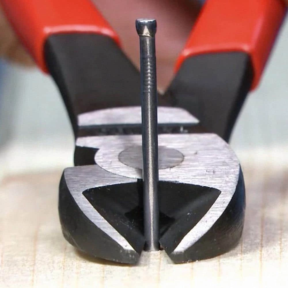 8 in. High Leverage Angled Diagonal Cutting Pliers by KNIPEX 4 8 in. High Leverage Angled Diagonal Cutting Pliers by KNIPEX - Image 4