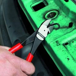 10 in. High Leverage Angled Diagonal Cutters by KNIPEX 7 10 in. High Leverage Angled Diagonal Cutters by KNIPEX -KNIPEX Sales Store knipex all trades cutting pliers 74 21 250 31 1000