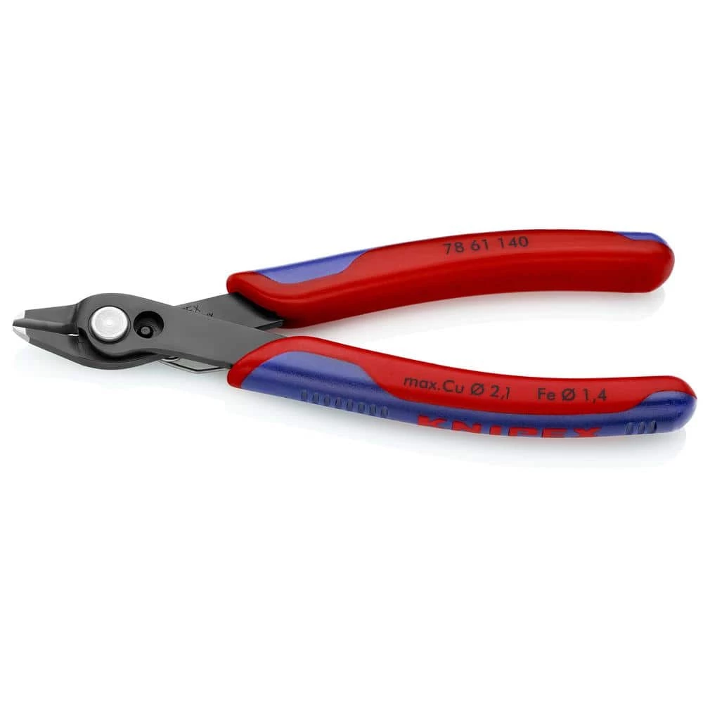 5-1/2 in. Electronics Super Knips XL with Comfort Grip Handles by KNIPEX 1 5-1/2 in. Electronics Super Knips XL with Comfort Grip Handles by KNIPEX