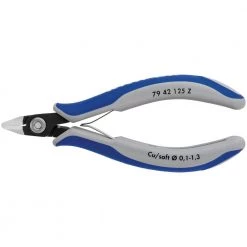 5 in. Precision Electronics Diagonal Cutters with Ultra Flush Cut by KNIPEX