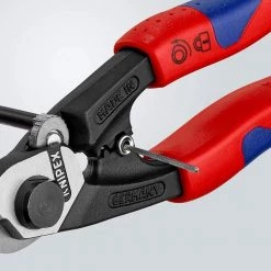 7.5 in. Wire Rope Cutters with Comfort Grip Handles by KNIPEX -KNIPEX Sales Store knipex all trades cutting pliers 95 62 190 44 1000