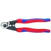 7.5 in. Wire Rope Cutters with Comfort Grip Handles by KNIPEX