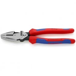 9-1/4 in. Ultra-High Leverage Lineman's Pliers with Fish Tape Puller and Crimper by KNIPEX