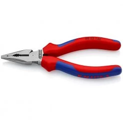 5-3/4 in. Needle Nose Combination Pliers with Dual-Component Comfort Grips by KNIPEX