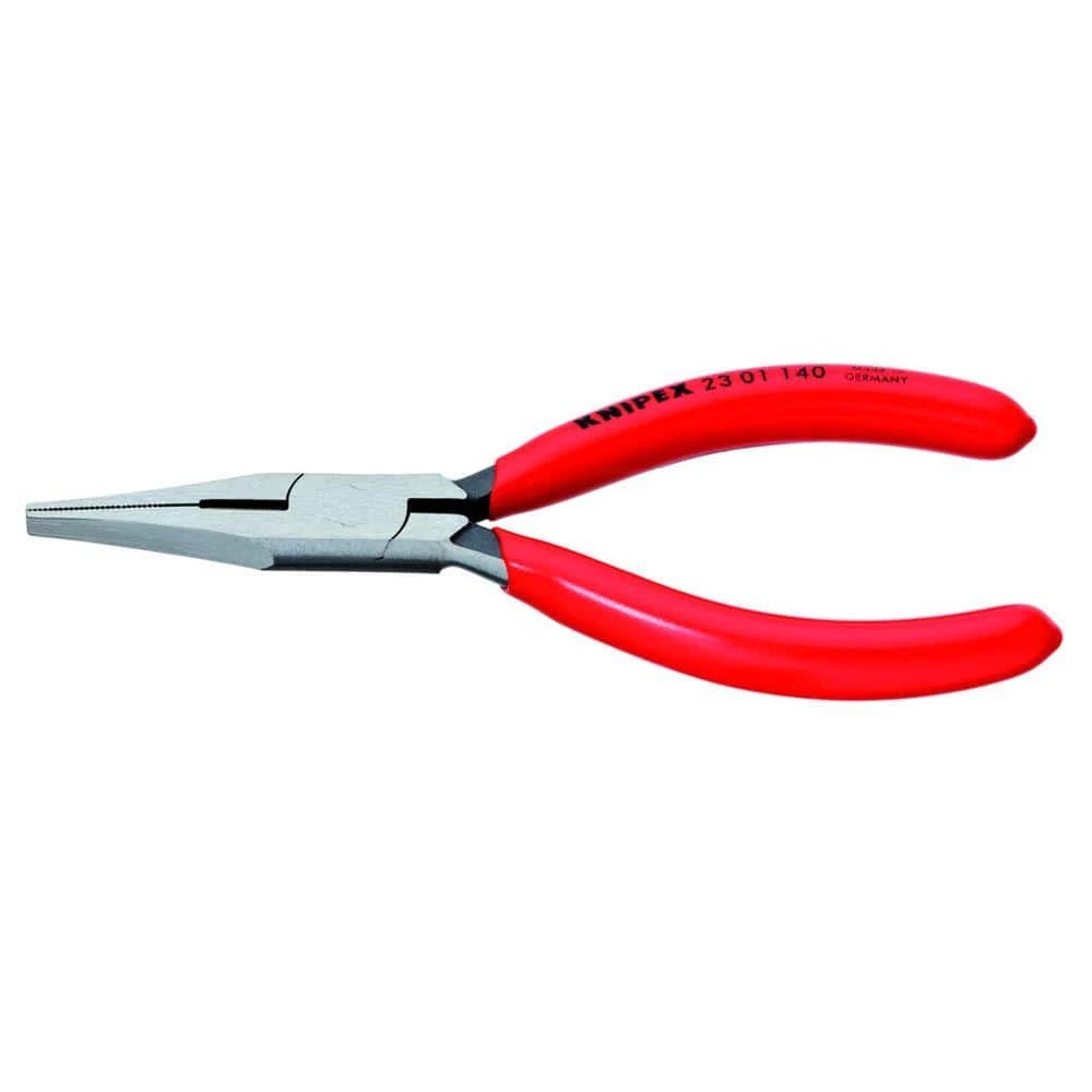 5-1/2 in. Flat Nose Pliers with Cutter by KNIPEX 1 5-1/2 in. Flat Nose Pliers with Cutter by KNIPEX