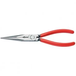 8 in. Long Nose Pliers with Cutter and 12 AWG Stripping Hole by KNIPEX