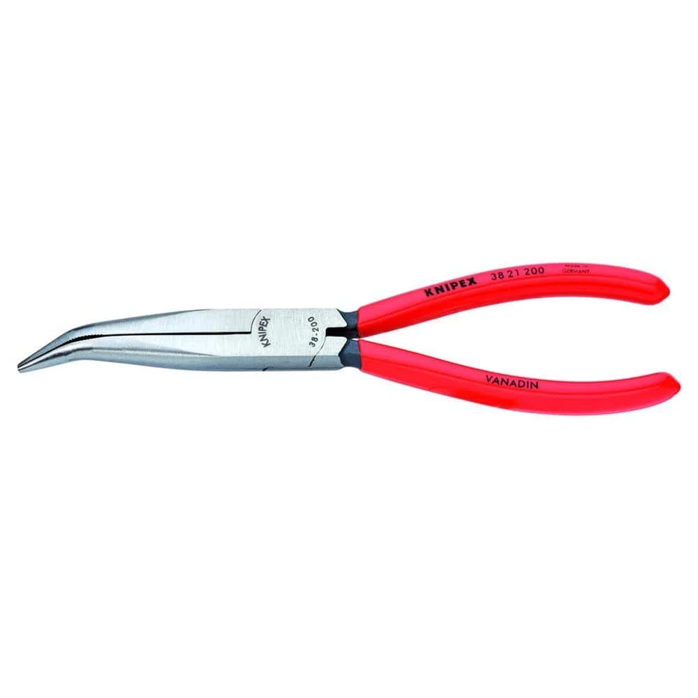 8 in. Angled Long Nose Pliers by KNIPEX 1 8 in. Angled Long Nose Pliers by KNIPEX