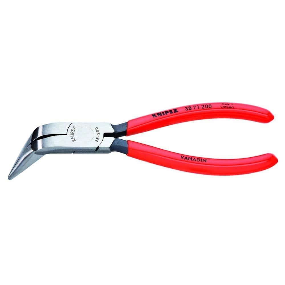 8 in. Angled Long Nose Pliers by KNIPEX 1 8 in. Angled Long Nose Pliers by KNIPEX