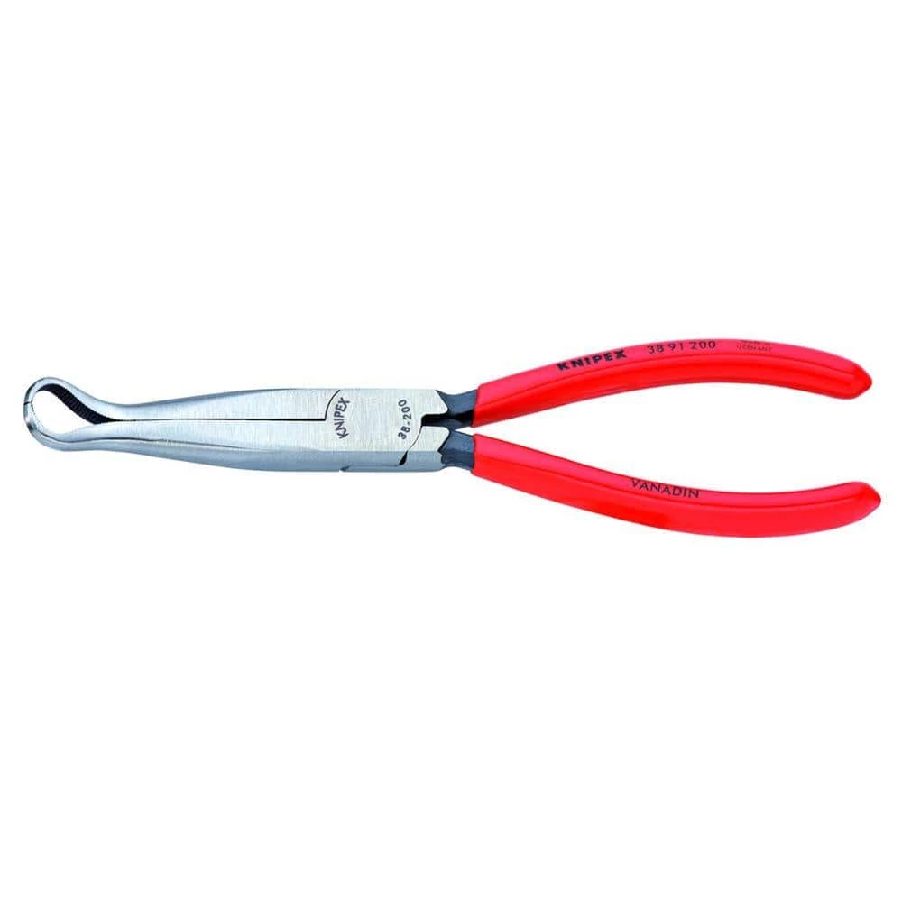8 in. Long Nose Pliers with Grabber by KNIPEX 1 8 in. Long Nose Pliers with Grabber by KNIPEX