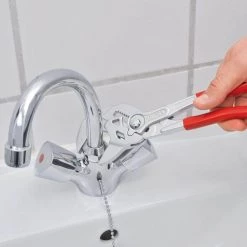 Heavy Duty Forged Steel 10 in. Pliers Wrench with Nickel Plating by KNIPEX 15 Heavy Duty Forged Steel 10 in. Pliers Wrench with Nickel Plating by KNIPEX -KNIPEX Sales Store knipex all trades slip joint pliers 86 03 250 31 1000