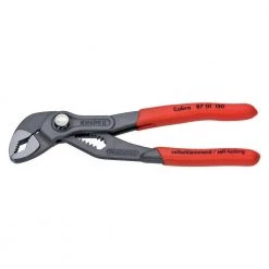 Heavy Duty Forged Steel 6 in. Mini Cobra Pliers with 61 HRC Teeth by KNIPEX