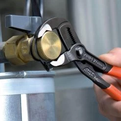 Heavy Duty Forged Steel 7 in. Cobra Pliers with 61 HRC Teeth by KNIPEX -KNIPEX Sales Store knipex all trades slip joint pliers 87 01 180 c3 1000