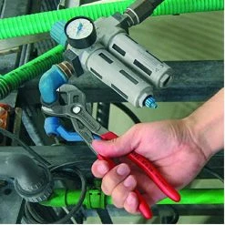 Cobra Series 10 in. Box Slip Joint Pliers with Pinch Guard by KNIPEX -KNIPEX Sales Store knipex all trades slip joint pliers 87 01 250 sba 4f 1000