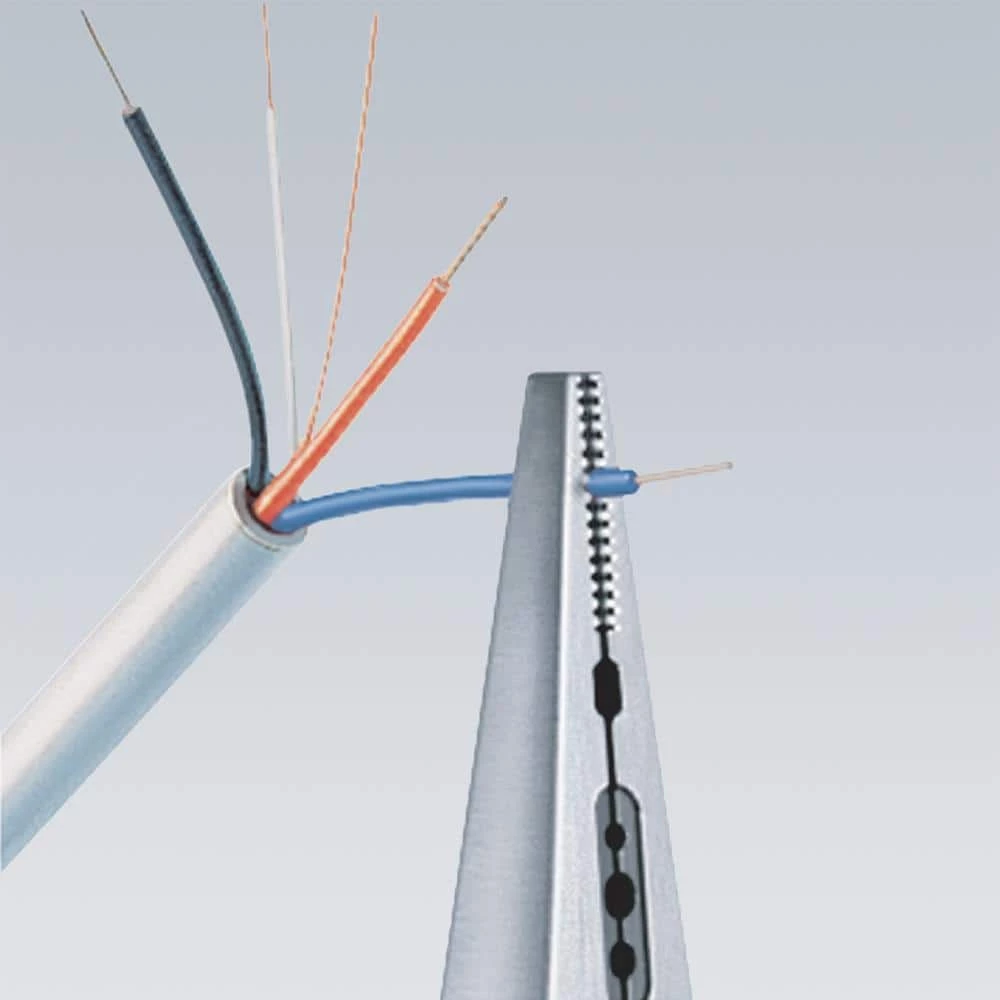 6-1/4 in. Electrician's Metric Wire Pliers by KNIPEX 4 6-1/4 in. Electrician's Metric Wire Pliers by KNIPEX - Image 4