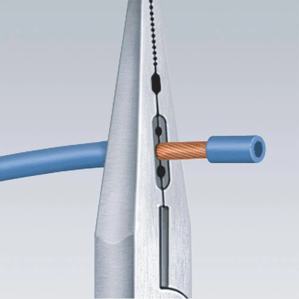 6-1/4 in. Electrician's Metric Wire Pliers by KNIPEX 5 6-1/4 in. Electrician's Metric Wire Pliers by KNIPEX - Image 5