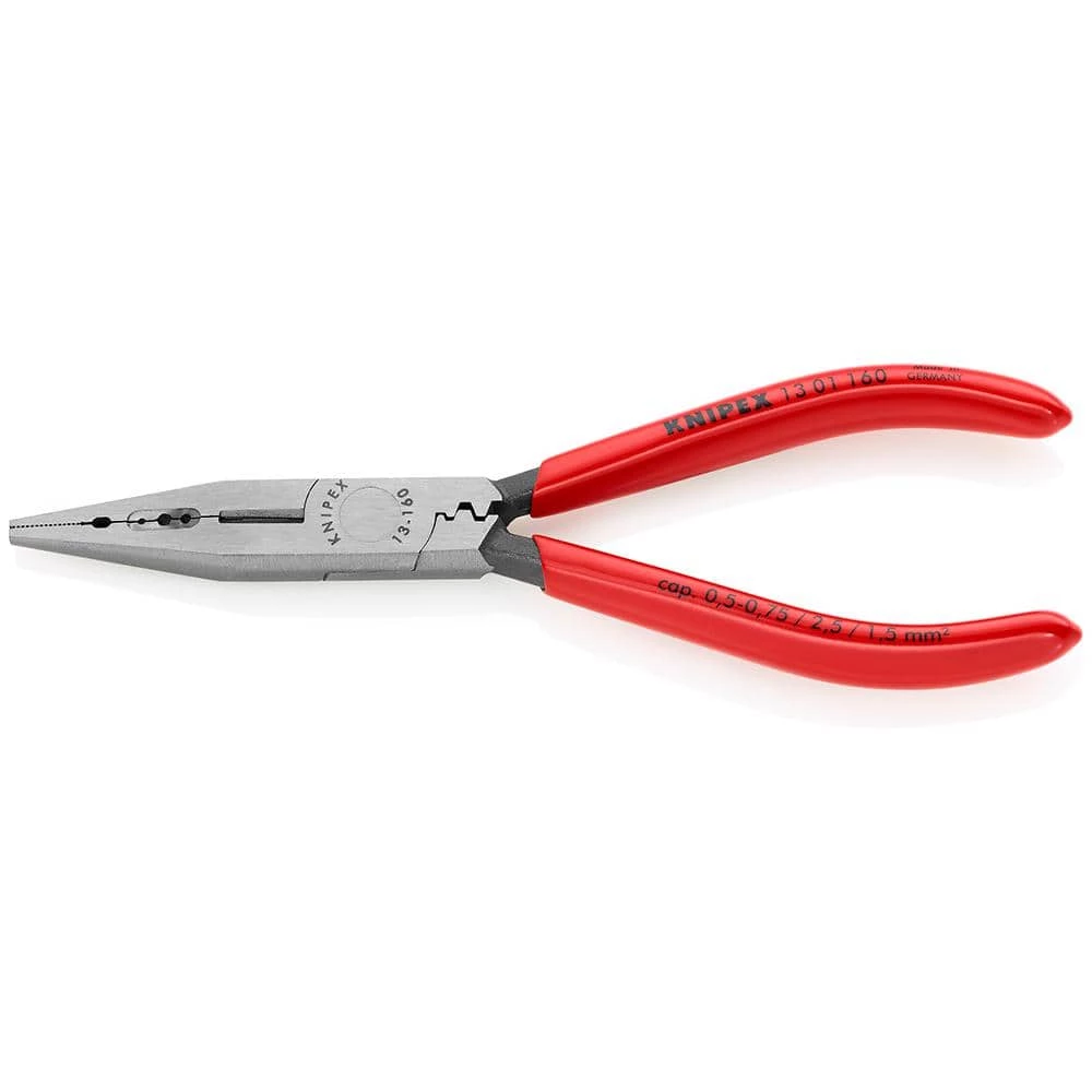 6-1/4 in. Electrician's Metric Wire Pliers by KNIPEX 1 6-1/4 in. Electrician's Metric Wire Pliers by KNIPEX