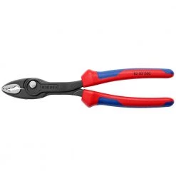 8 in. TwinGrip Slip Joint Pliers by KNIPEX