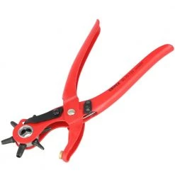 Heavy Duty Forged Steel Revolving Punch Pliers with Red Powder Coating by KNIPEX -KNIPEX Sales Store knipex all trades specialty pliers 90 70 220 1d 1000