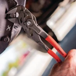 10 in. Pliers Wrench in Black by KNIPEX -KNIPEX Sales Store knipex all trades tongue groove pliers 86 01 250 fa 1000