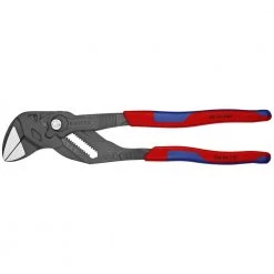 10 in. Pliers Wrench in Black and Slim Comfort Grip Handles by KNIPEX