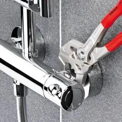 16 in. Heavy Duty Forged Steel XL Pliers Wrench by KNIPEX -KNIPEX Sales Store knipex all trades tongue groove pliers 86 03 400 us 44 1000