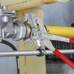 16 in. Heavy Duty Forged Steel XL Pliers Wrench by KNIPEX -KNIPEX Sales Store knipex all trades tongue groove pliers 86 03 400 us 76 1000