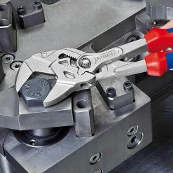 7 in. Pliers Wrench with Comfort Grip Handles by KNIPEX -KNIPEX Sales Store knipex all trades tongue groove pliers 86 05 180 1f 1000