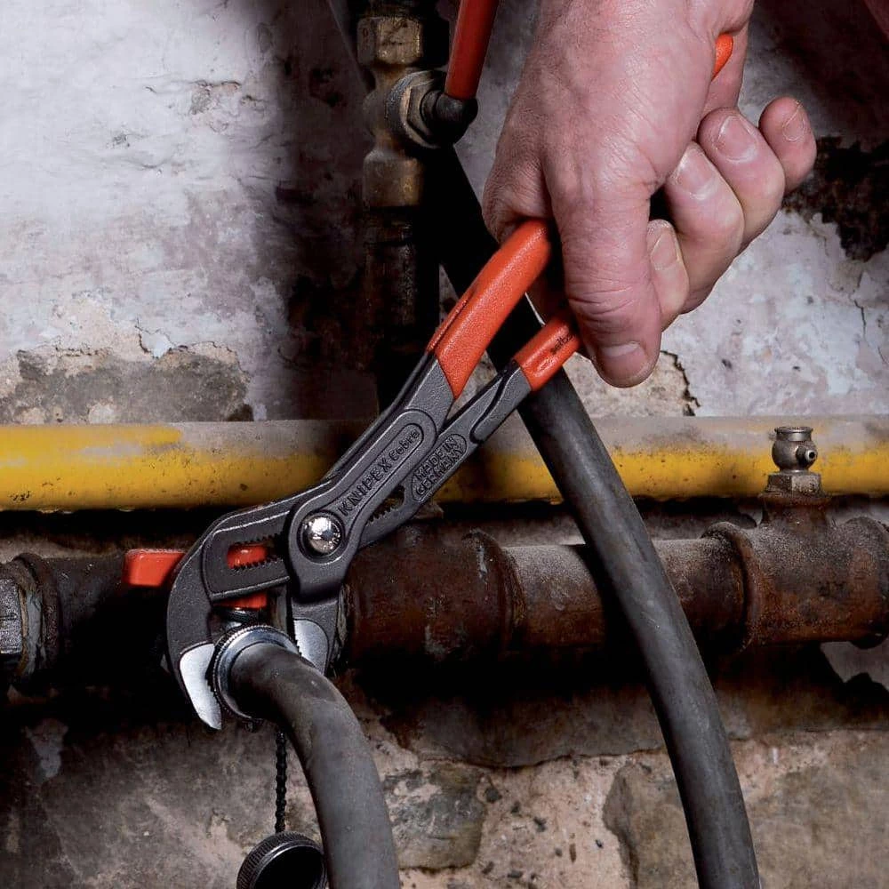 Heavy Duty Forged Steel 22 in. Extra Large Cobra Pliers with 61 HRC Teeth by KNIPEX 8 Heavy Duty Forged Steel 22 in. Extra Large Cobra Pliers with 61 HRC Teeth by KNIPEX - Image 8