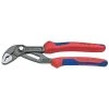 Heavy Duty Forged Steel 7-1/4 in. Cobra Pliers with 61 HRC Teeth and Multi-Component Comfort Grip by KNIPEX