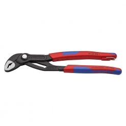 10 in. Cobra Pliers with Dual-Component Comfort Grips and Tether Attachment by KNIPEX
