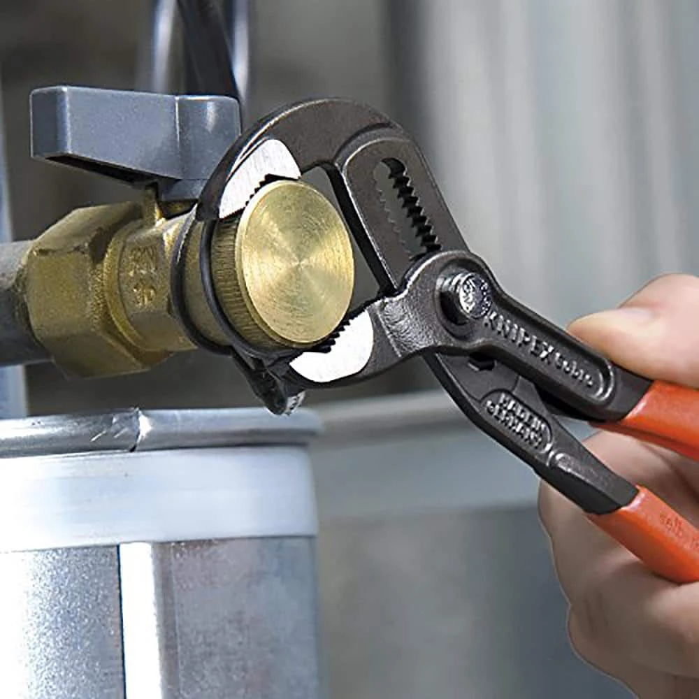 10 in. Cobra Pliers with Dual-Component Comfort Grips and Tether Attachment by KNIPEX 8 10 in. Cobra Pliers with Dual-Component Comfort Grips and Tether Attachment by KNIPEX - Image 8