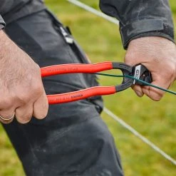 10 in. XL CoBolt Lever Action Bolt Cutters with 64 HRC Cutting Edge by KNIPEX -KNIPEX Sales Store knipex bolt cutters 71 01 250 sba 1f 1000