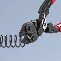 10 in. XL CoBolt Lever Action Bolt Cutters with 64 HRC Cutting Edge by KNIPEX -KNIPEX Sales Store knipex bolt cutters 71 01 250 sba 44 1000