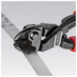 8 in. CoBolt Mini Bolt Cutters with Dual-Component Comfort Grips and Tether Attachment by KNIPEX 10 8 in. CoBolt Mini Bolt Cutters with Dual-Component Comfort Grips and Tether Attachment by KNIPEX -KNIPEX Sales Store knipex bolt cutters 71 02 200 t bka 44 1000