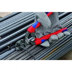 8 in. Cobolt Lever Action Compact Bolt Cutter with Comfort Grip by KNIPEX -KNIPEX Sales Store knipex bolt cutters 71 12 200 1f 1000