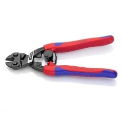 8 in. Cobolt Lever Action Compact Bolt Cutter with Comfort Grip by KNIPEX -KNIPEX Sales Store knipex bolt cutters 71 12 200 4f 1000