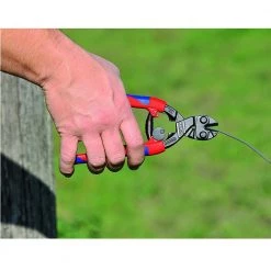 8 in. Cobolt Lever Action Compact Bolt Cutter with Comfort Grip by KNIPEX -KNIPEX Sales Store knipex bolt cutters 71 12 200 fa 1000