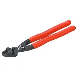 8 in. Cobolt Angeled Head Lever Action Compact Bolt Cutter, 64 HRC Forged Steel by KNIPEX