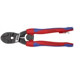 8 in. High Leverage CoBolt Bolt Cutters with Notched Blade Return Spring Comfort Grip and Tether Attachment by KNIPEX 9 8 in. High Leverage CoBolt Bolt Cutters with Notched Blade Return Spring Comfort Grip and Tether Attachment by KNIPEX -KNIPEX Sales Store knipex bolt cutters 71 32 200 t bka 4f 1000