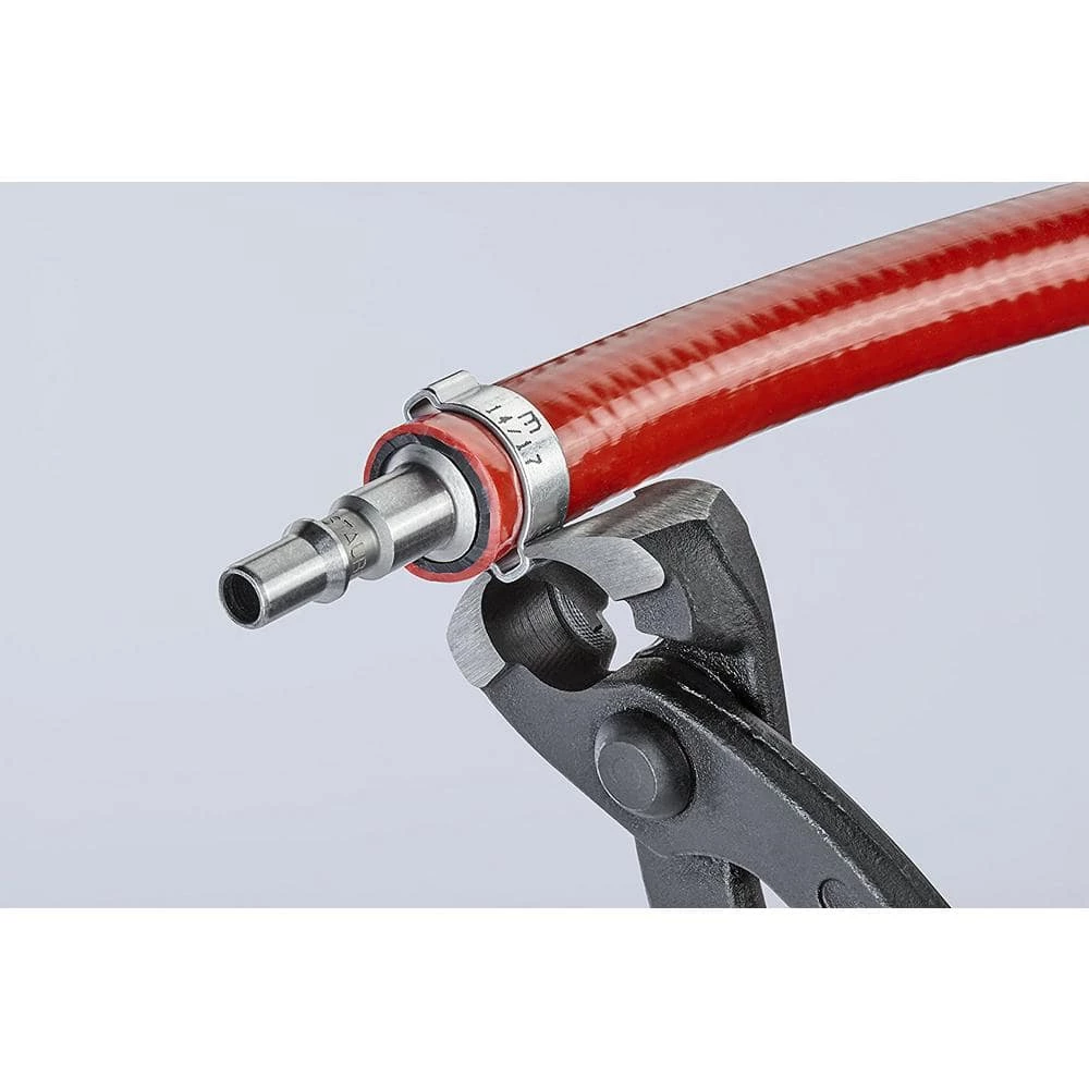 8-3/4 in. Ear Clamp Pliers with Front and Side Crimp Jaws by KNIPEX 3 8-3/4 in. Ear Clamp Pliers with Front and Side Crimp Jaws by KNIPEX - Image 3