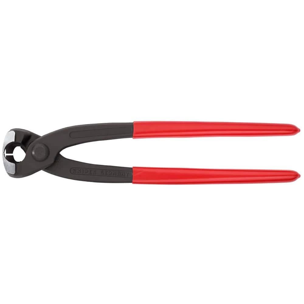 8-3/4 in. Ear Clamp Pliers with Front and Side Crimp Jaws by KNIPEX 1 8-3/4 in. Ear Clamp Pliers with Front and Side Crimp Jaws by KNIPEX