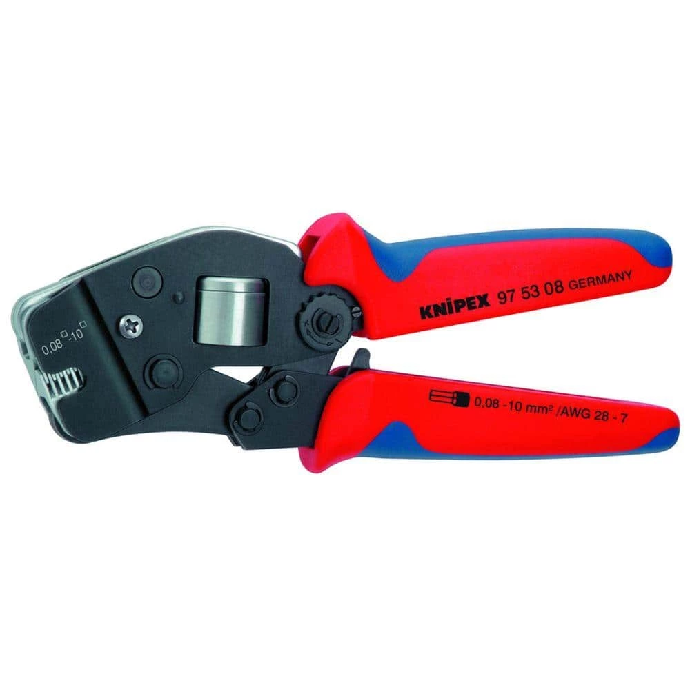 7-1/2 in. Crimping Pliers with Self Adjusting by KNIPEX 1 7-1/2 in. Crimping Pliers with Self Adjusting by KNIPEX