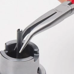 8 in. 1000-Volt Insulated Angled Long Nose Pliers with Cutter by KNIPEX -KNIPEX Sales Store knipex cutting 26 28 200 sba 44 1000